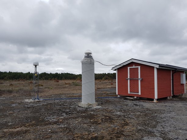 Estación VIS0, ubicada en Suecia y perteneciente a la red IGS.