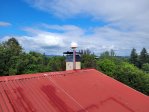 Estación TEJA, ubicada en Chile y perteneciente a la red SIRGAS e IGS.